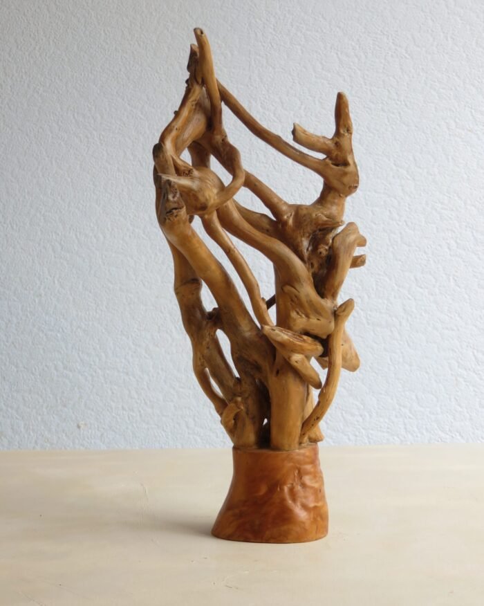 Ivy on hardwood base Matured Ivy mounted on a hardwood base. A handcrafted intricate piece.